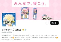 さけるチーズ“中の人”による「本気のさき」に300万表示の反響　「掃除用のブラシかと」「習字できそう」