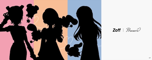 Zoff（ゾフ）「プリキュア」と初コラボ　予約受付3月25日に開始