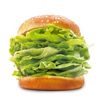 【ドムドム】約3分の1玉使用「ほぼ レタスバーガー」発売　「えっ…？」→「ご安心ください」