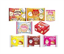 カントリーマアム、ホームパイが「ちいかわ」の“むちゃうまプリン”、ホットケーキ“はじっこのサクッとしたところ”に　初コラボ