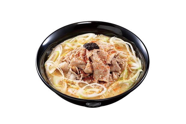 【名代富士そば】七味とは違う“辛さ”「味噌肉ラー油そば」&「ミニヤンニョム豚丼セット」期間限定発売