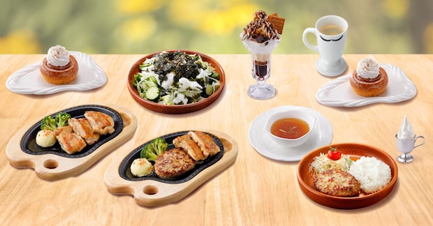 【びっくりドンキー】グランドメニュー刷新 “小さめ”セット、「ガーリックチキン&ハンバーグステーキ」…新商品8種が登場