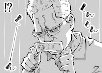 【漫画】「え、何事！？」海外でジュースを買ったら、店主がお札を突然クンクン…　“予想外の理由”に称賛の声