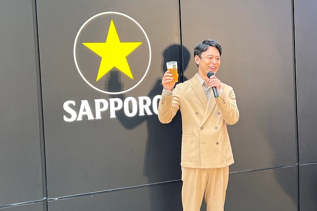 妻夫木聡「一つの作品を終えて、みんなと飲む生ビールの一口目が最高！」 サッポロ黒ラベル体験イベント