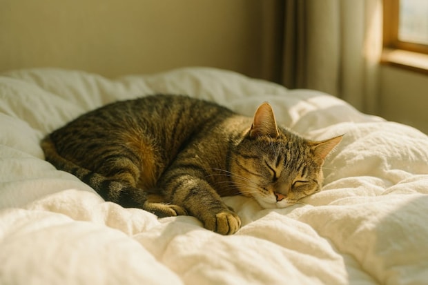 愛猫と寝たいけれどぐっすり眠れない…睡眠のプロが教える、質を下げないための“3つの条件”とは