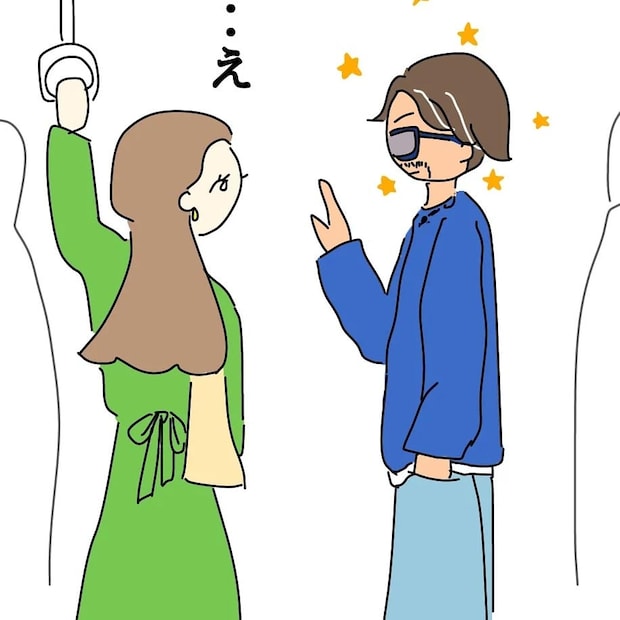 【漫画】“女性専用車両”で「今いくつ？彼氏いるの？」ナンパされ、無視した結果…　最悪の展開に「え、怖っ…！」