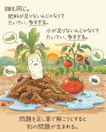 18年農家を続けて気付いた“引く勇気”「もっと頑張らないと」をやめた結果…イラストに「人生の見え方が変わった」