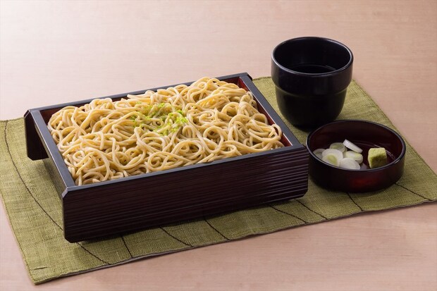 【とんでん】今年も「柚子切りそば」発売 黄柚子&青柚子の香り&風味 天ぷら&鮨のセットも