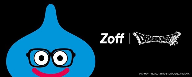 【Zoff】「ドラゴンクエスト」コラボ スライム、はぐれメタル、ラーの鏡、ロト&天空の勇者がメガネに