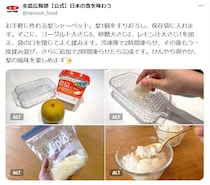 ひんやり爽やか！　旬の「ナシ」使ったシャーベットの“簡単レシピ”【JA全農が紹介】