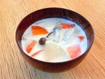【画像】「えっ…！」これが“みそミルクスープ”のレシピです