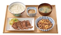 【今日から】吉野家「牛たん・牛皿御膳」夏限定発売　食べ応えのある“厚切り”牛たん