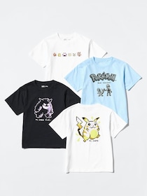 【ユニクロ】「ポケモンUT」第2弾発売　モノクロの“ドットデザイン”　メンズ4柄＆キッズ4柄