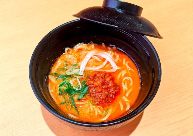 【スシロー】人気“担々麺専門店”監修ラーメン 期間限定で発売 「鶏ガラ醤油 中華そば」も