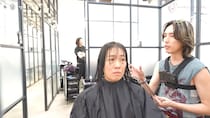 パーマ失敗で切るはめに…トラウマを乗り越え憧れの“巻き髪スタイル”へ！　ビフォーアフターに「こんなに変わるんだ」「お似合い」