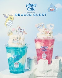 「ジェラート ピケ カフェ」×「ドラゴンクエスト」初コラボ　“天空”イメージのひんやりスイーツ登場