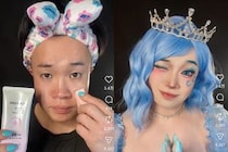 【動画】普通のおじさん→メイクで“キラキラプリンセス”に変身！　驚きの一部始終