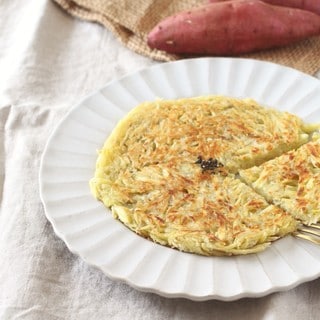 カリカリ食感がたまらない!さつまいものガレット
