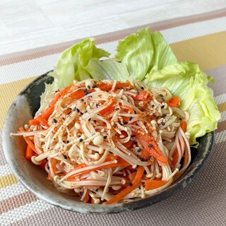にんじん×えのきでこんなにウマい！3000人絶賛の中華風サラダ