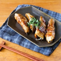 とろける食感が爆うま！フライパンで「なすの豚バラ巻き」