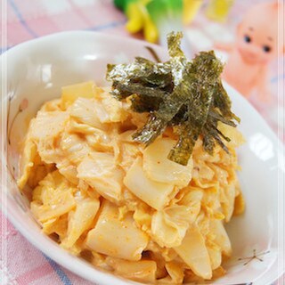 材料1つで手軽に完成！「白菜のピリ辛サラダ」がビールに合う