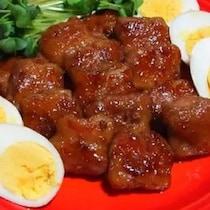 つくれぽ400件！フライパンひとつ＆15分で作る「豚バラ角煮」が絶品