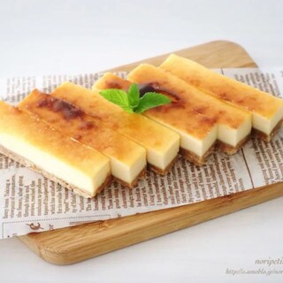 食べやすいから子どもにもぴったり！「スティックチーズケーキ」4選