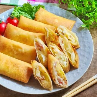 意外な材料で絶品！「洋風春巻き」3選
