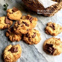 ザクザク食感◎「チョコチャンククッキー」がおうちカフェタイムにぴったり