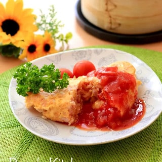 持っていたら試したい！せいろで作る「蒸しオムライス」がおいしすぎる
