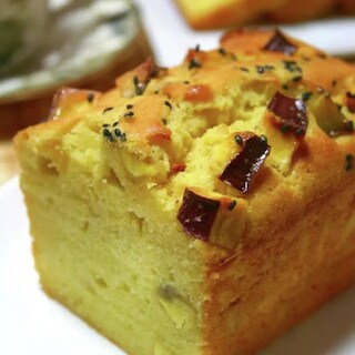 ホクホクのさつまいもで「パウンドケーキ」に挑戦してみよう