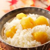 だし昆布が味の決め手！農家直伝の「栗ごはん」