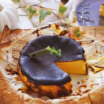 こっくり濃厚！かぼちゃのバスク風チーズケーキ