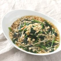 500人以上が絶賛！ほうれん草と揚げ玉のとろとろ煮