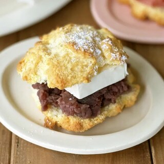 ジャムやクリームをお好みで◎はさんでおいしい「スコーンサンド」