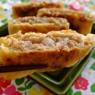 パリ＆ジュワ～◎「ひき肉入り油揚げ焼き」で家計のピンチを脱出