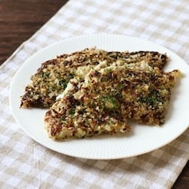 キャベツを大量消費！材料2つで「とろとろ焼き」