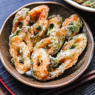 5000人以上が絶賛!揚げないちくわの磯辺揚げ