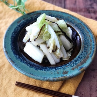 こってりおかずの箸休めに！“5分”でできちゃう「白菜のさっぱり副菜」