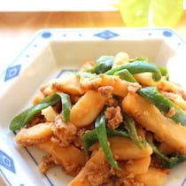 常備食材で！ホクうま「じゃがいも×ひき肉」でボリューム副菜