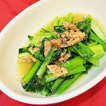 あと一品やおつまみにぴったりな「無限こまつな」味バリエ