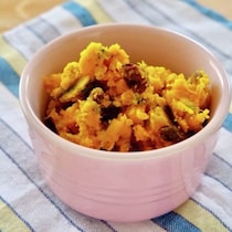 冷凍かぼちゃでデリの味！甘じょっぱさが食欲そそる「冷凍かぼちゃの塩バターサラダ」を作ってみた