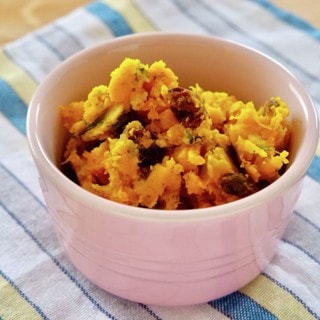 冷凍かぼちゃでデリの味!甘じょっぱさが食欲そそる「冷凍かぼちゃの塩バターサラダ」を作ってみた