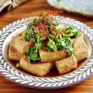 ご飯どろぼう！材料2品で作る「厚揚げおかず」