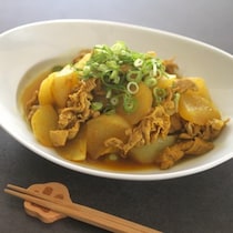 こんな味つけあったんだ！カレー粉で絶品「豚こま大根」