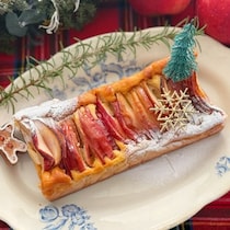 クリスマスに作りたい！甘酸っぱさがたまらない「りんごのチーズケーキ」