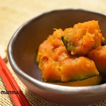 レンチンで完成！「かぼちゃのバター和え」のバリエが豊富