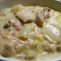 とろ〜りあったか！「鶏のクリームチーズソース」