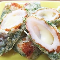 その手があったか！中身が流れ出ない「ちくわのチーズ磯辺焼き」がお弁当に◎