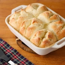 作業はたったの5分！こねないシュガーバターロール